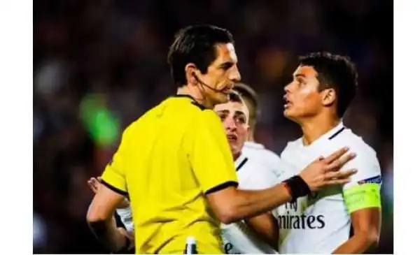 Barca Vs PSG Referee To Be Demoted After Faulty Decision In 6-1 Result At Nou Camp